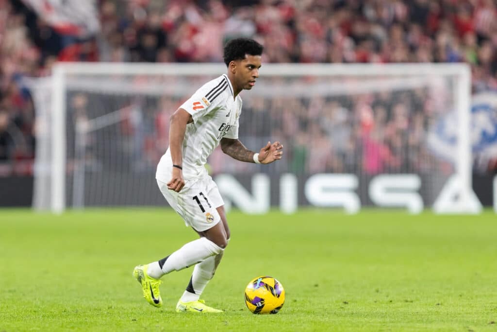 Real Madrid forward Rodrygo