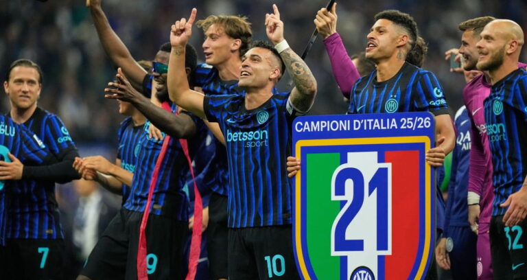 Inter de Milão é campeão da Série A