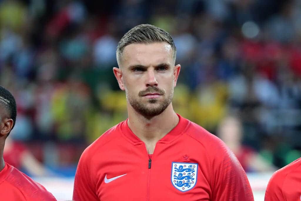 England midfielder Jordan Henderson