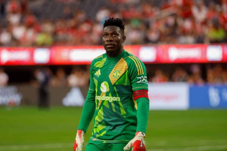Onana, o fracasso do Manchester United, volta por empréstimo ao Trabzonspor