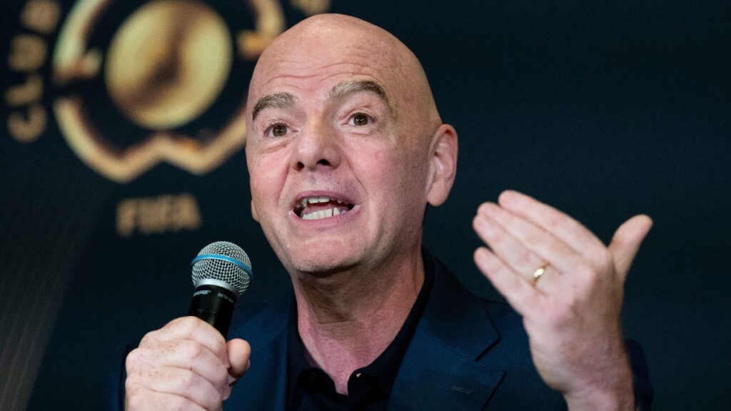 FIFA president Gianni Infantino