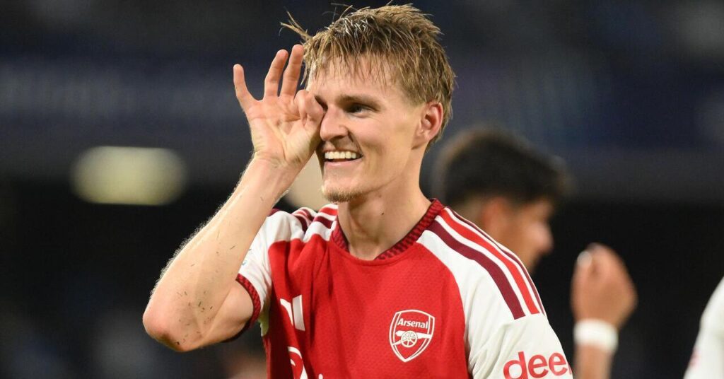 Arsenal's Martin Odegaard